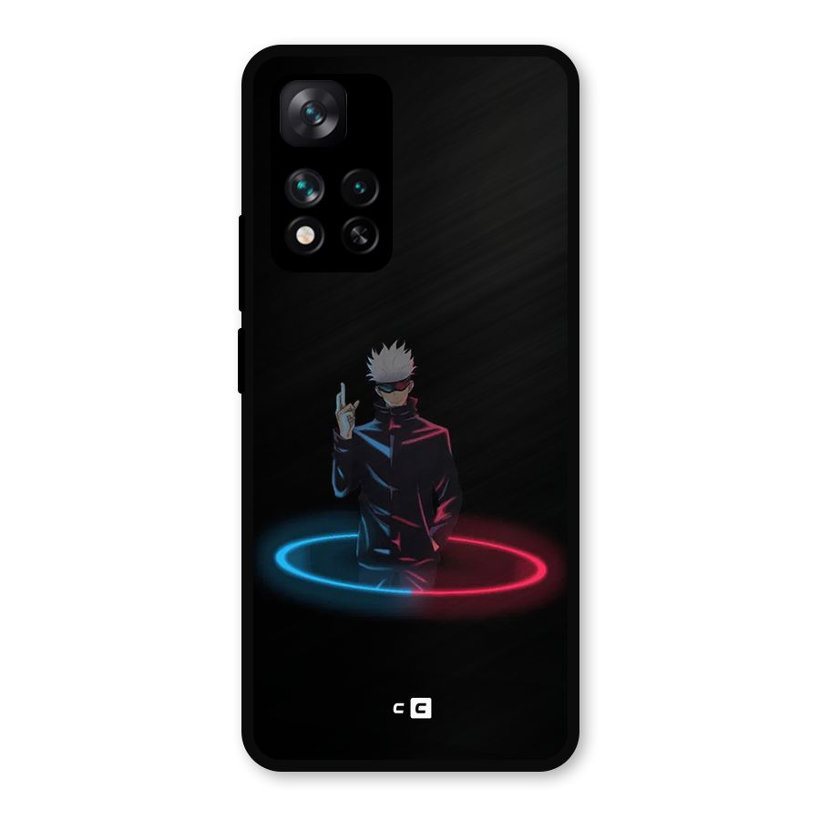 Gojo Sataru Wink Metal Back Case for Xiaomi 11i Hypercharge 5G