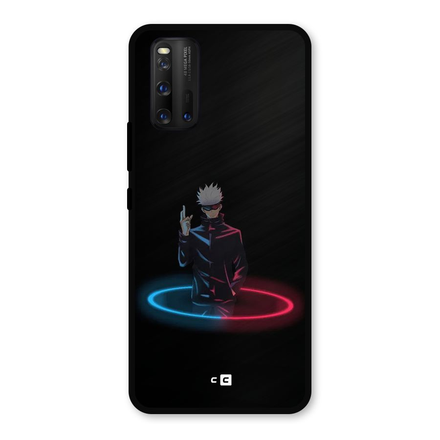 Gojo Sataru Wink Metal Back Case for iQOO 3