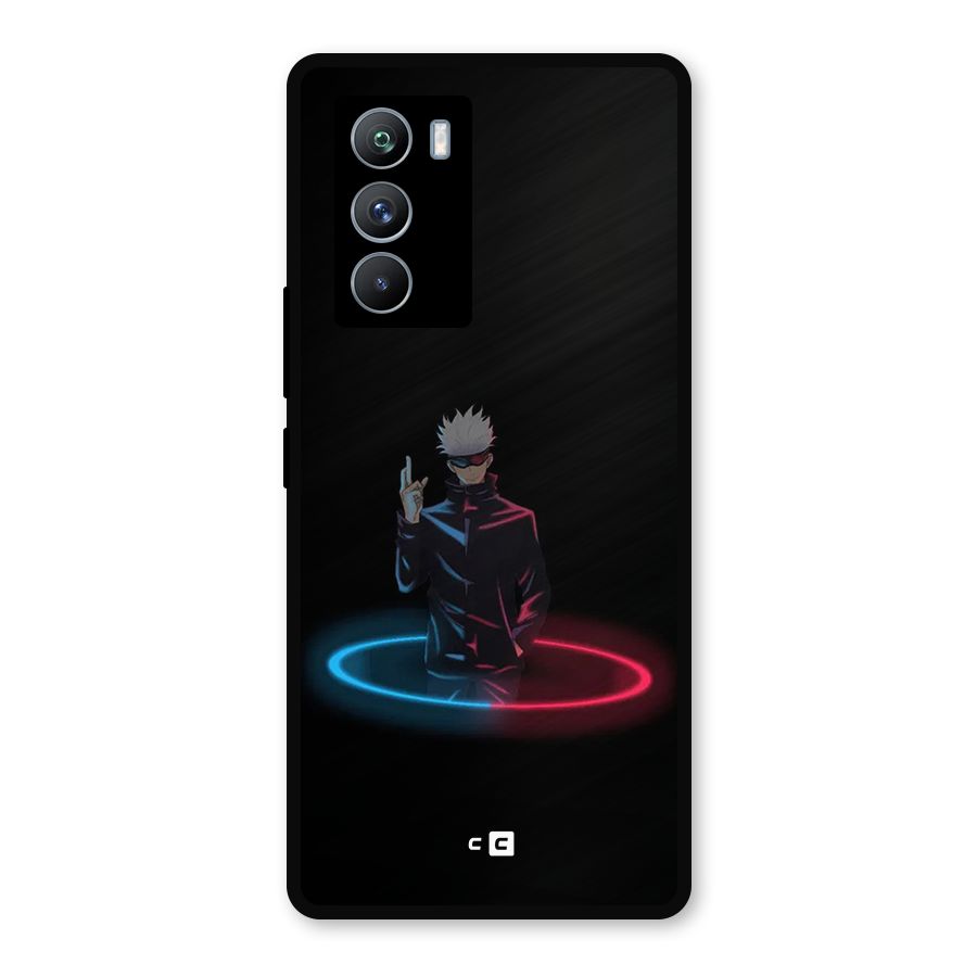 Gojo Sataru Wink Metal Back Case for iQOO 9 SE