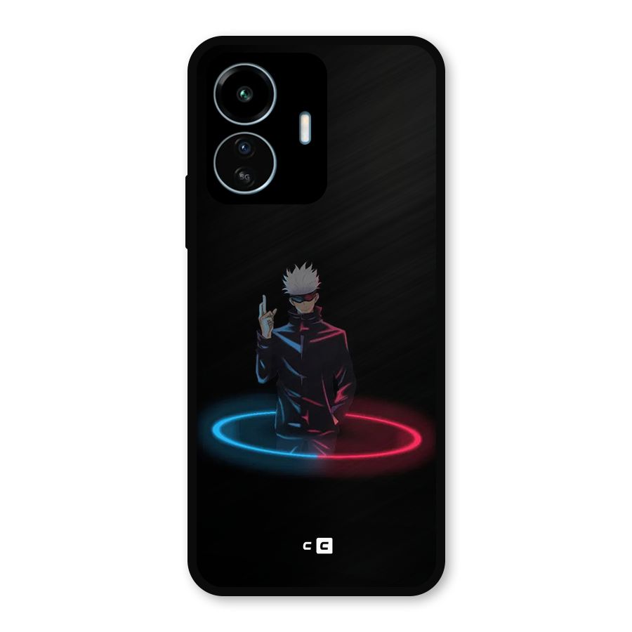 Gojo Sataru Wink Metal Back Case for vivo iQOO Z6 Lite 5G