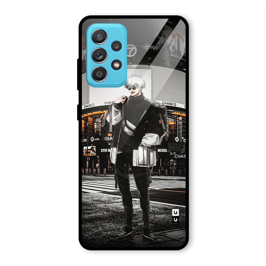 Gojo Shopping Glass Back Case for Galaxy A52s 5G
