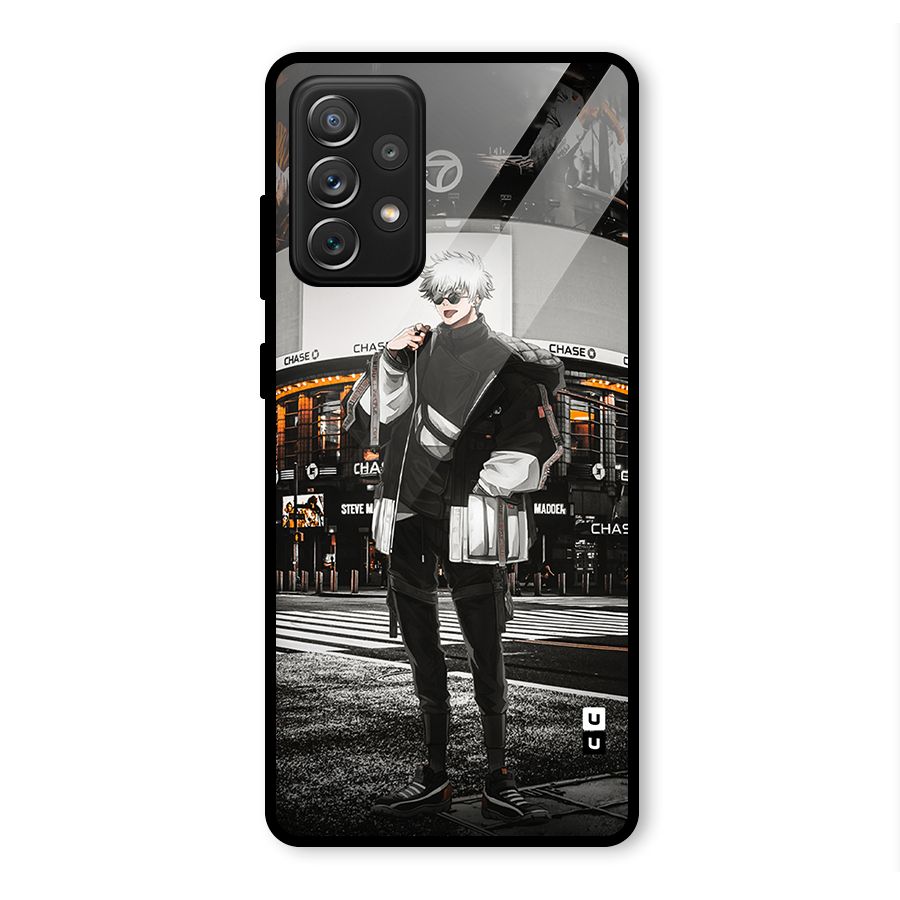 Gojo Shopping Glass Back Case for Galaxy A72
