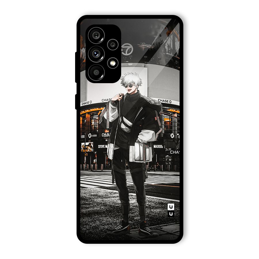 Gojo Shopping Glass Back Case for Galaxy A73 5G