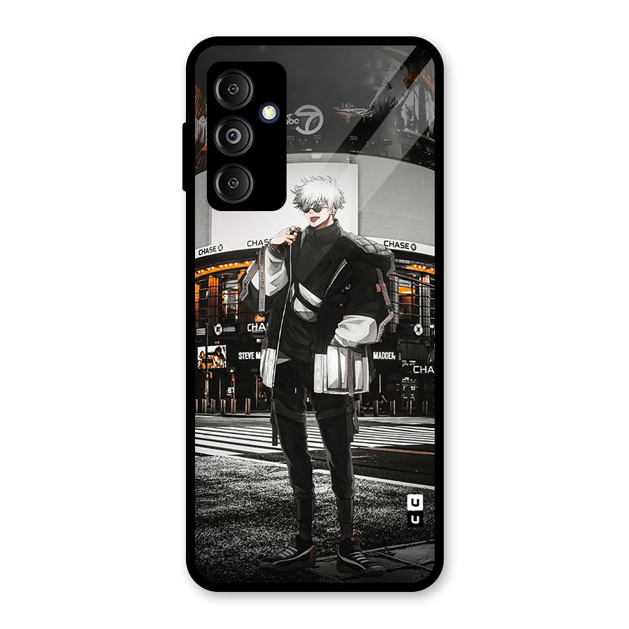 Gojo Shopping Glass Back Case for Galaxy M14 5G