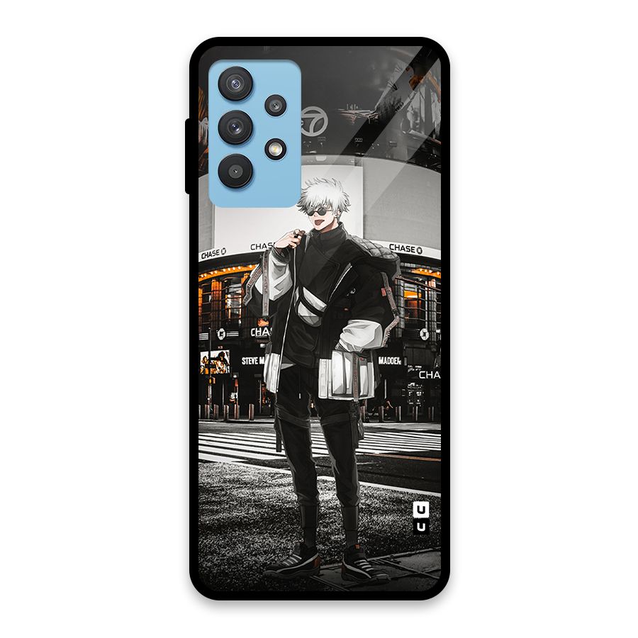 Gojo Shopping Glass Back Case for Galaxy M32 5G