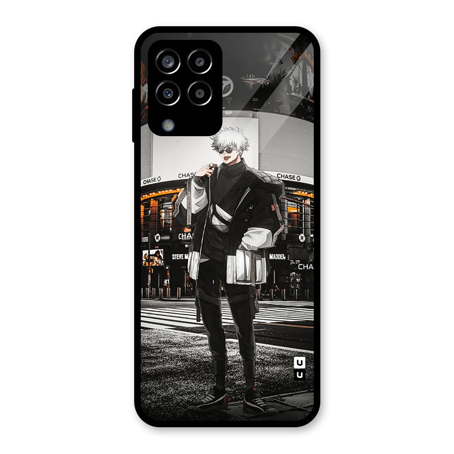 Gojo Shopping Glass Back Case for Galaxy M33