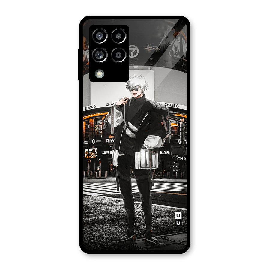Gojo Shopping Glass Back Case for Galaxy M53 5G