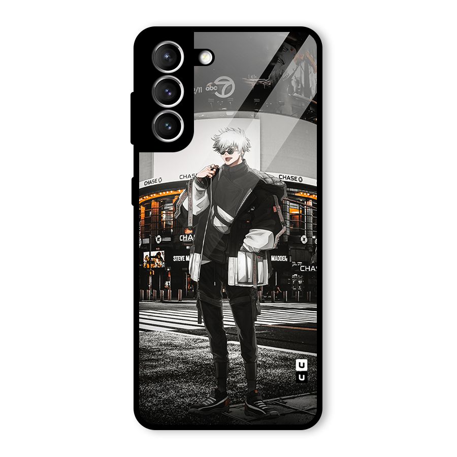 Gojo Shopping Glass Back Case for Galaxy S21 5G