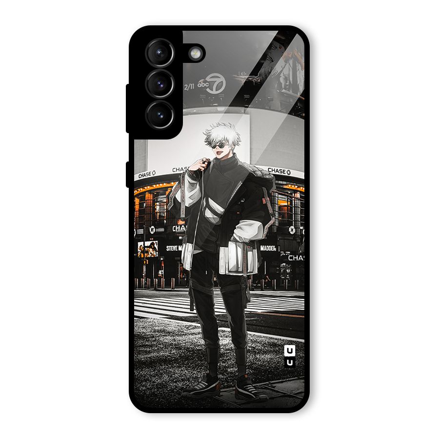 Gojo Shopping Glass Back Case for Galaxy S21 Plus
