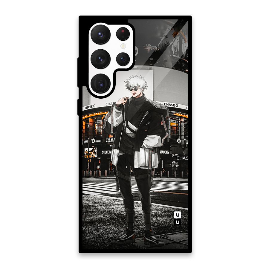 Gojo Shopping Glass Back Case for Galaxy S22 Ultra 5G