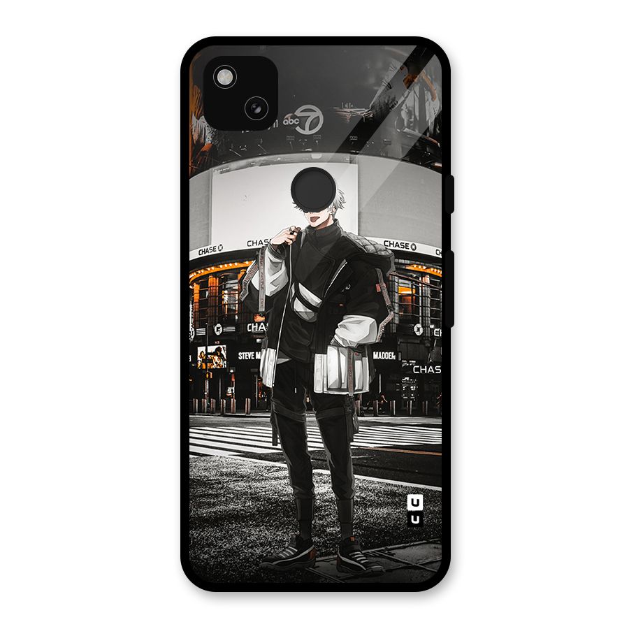 Gojo Shopping Glass Back Case for Google Pixel 4a
