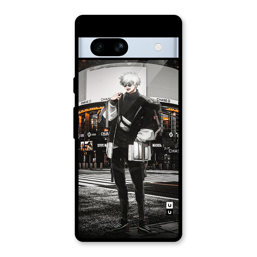 Gojo Shopping Glass Back Case for Google Pixel 7a