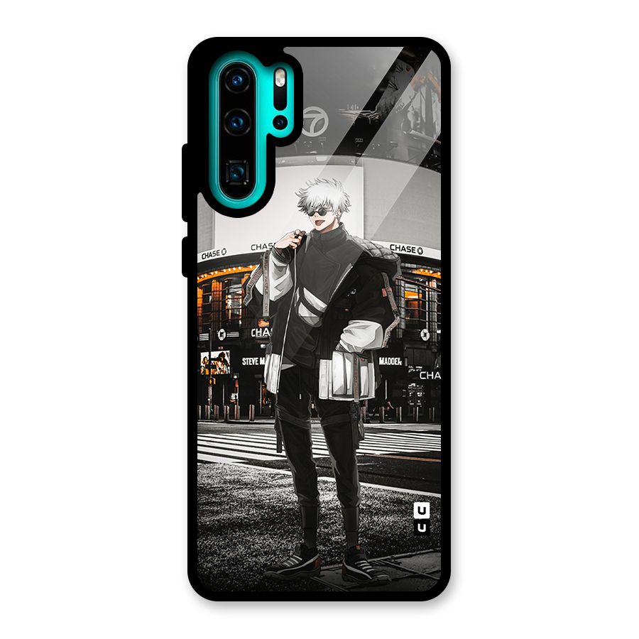 Gojo Shopping Glass Back Case for Huawei P30 Pro