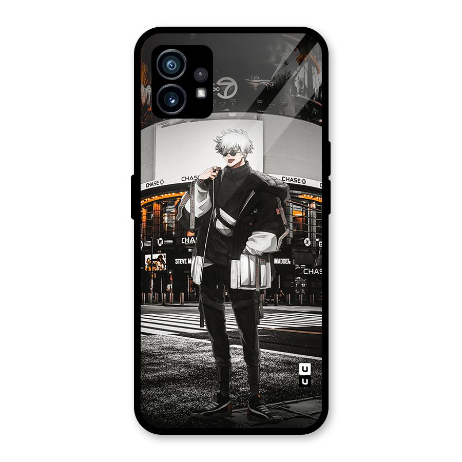 Gojo Shopping Glass Back Case for Nothing Phone 1