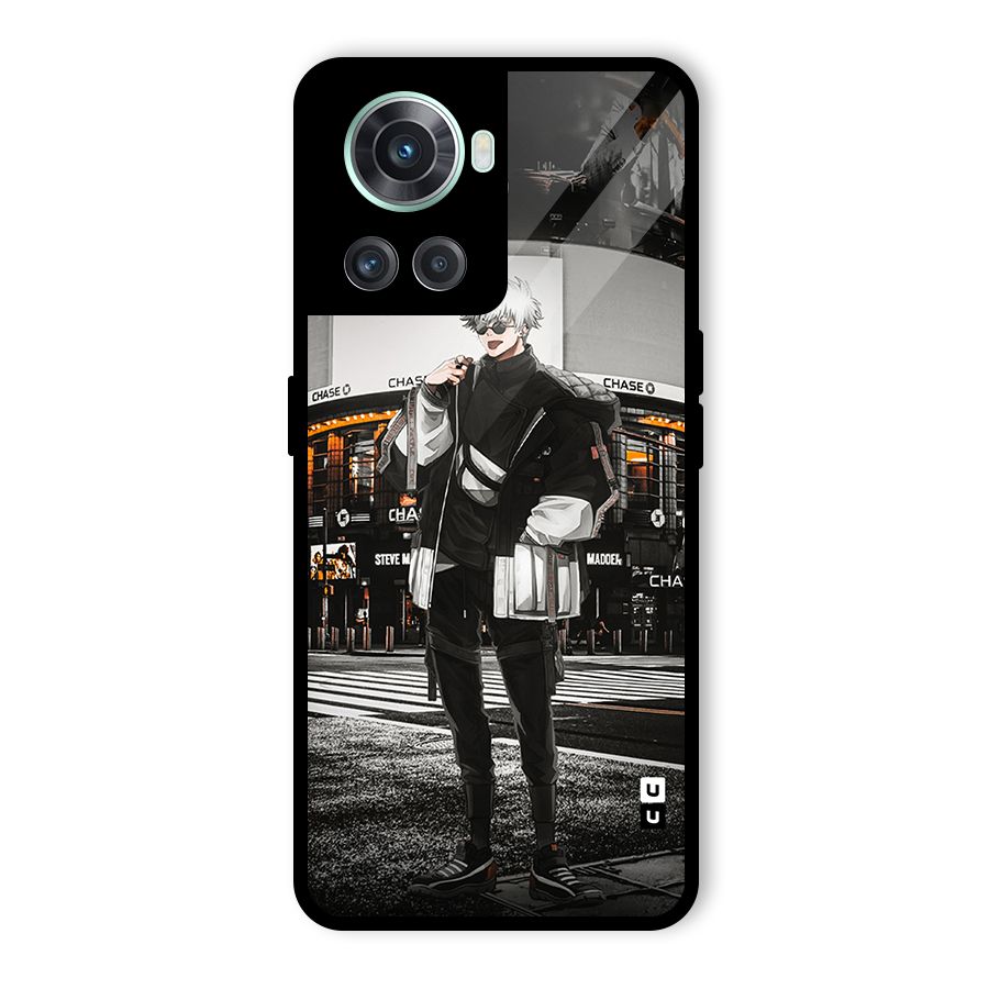 Gojo Shopping Glass Back Case for OnePlus 10R