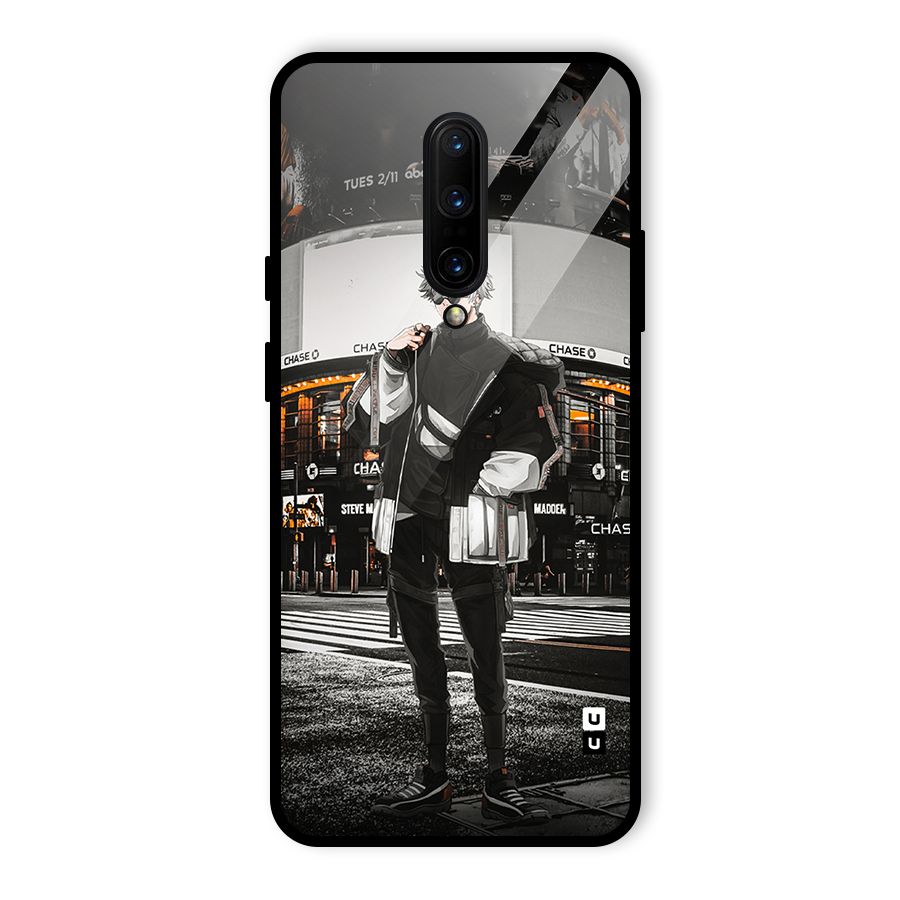 Gojo Shopping Glass Back Case for OnePlus 7 Pro