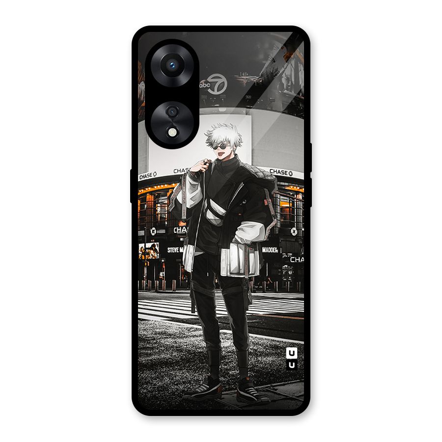Gojo Shopping Glass Back Case for Oppo A78