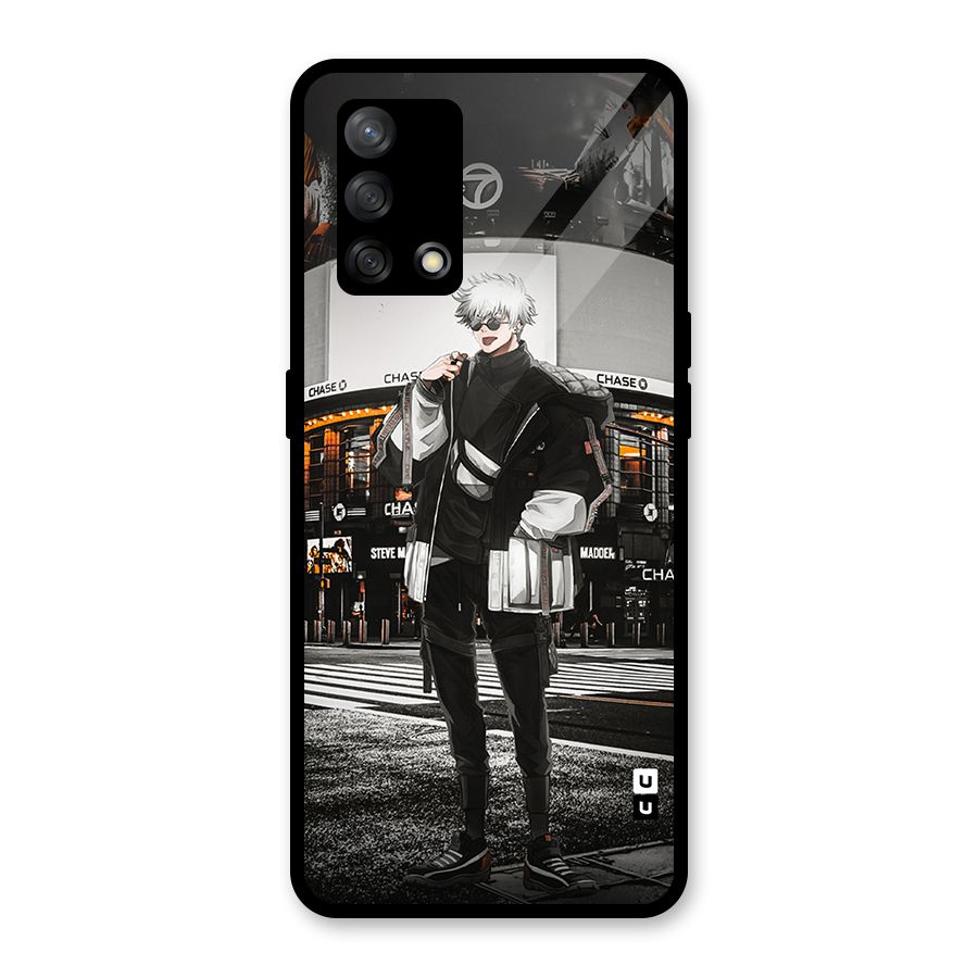 Gojo Shopping Glass Back Case for Oppo F19