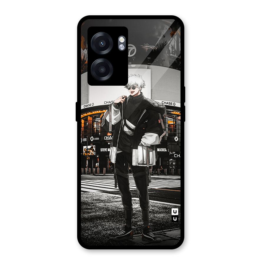 Gojo Shopping Glass Back Case for Oppo K10 (5G)