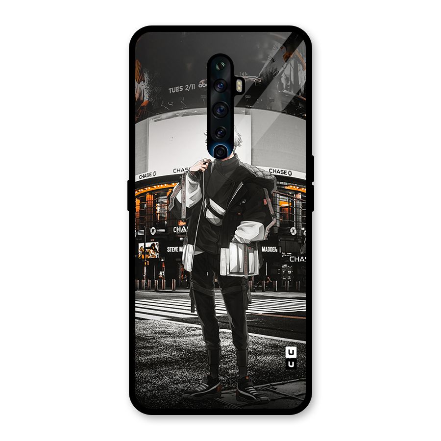 Gojo Shopping Glass Back Case for Oppo Reno2 Z