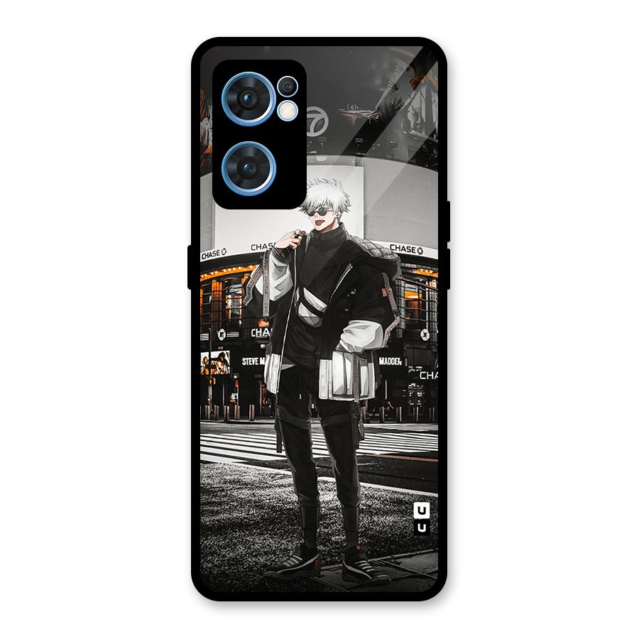 Gojo Shopping Glass Back Case for Oppo Reno7 5G
