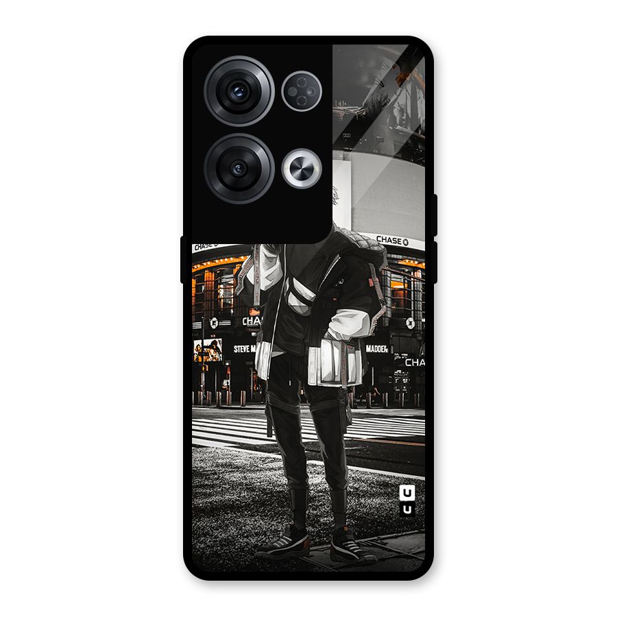 Gojo Shopping Glass Back Case for Oppo Reno8 Pro 5G