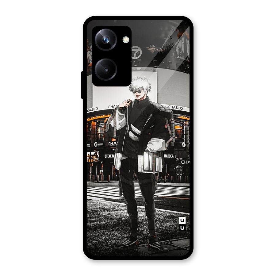 Gojo Shopping Glass Back Case for Realme 10 Pro