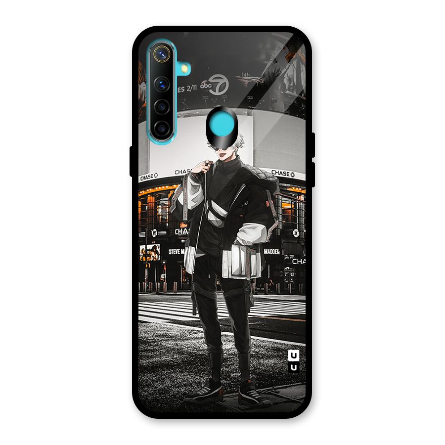 Gojo Shopping Glass Back Case for Realme 5