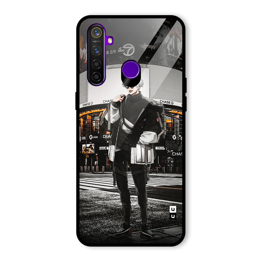Gojo Shopping Glass Back Case for Realme 5 Pro