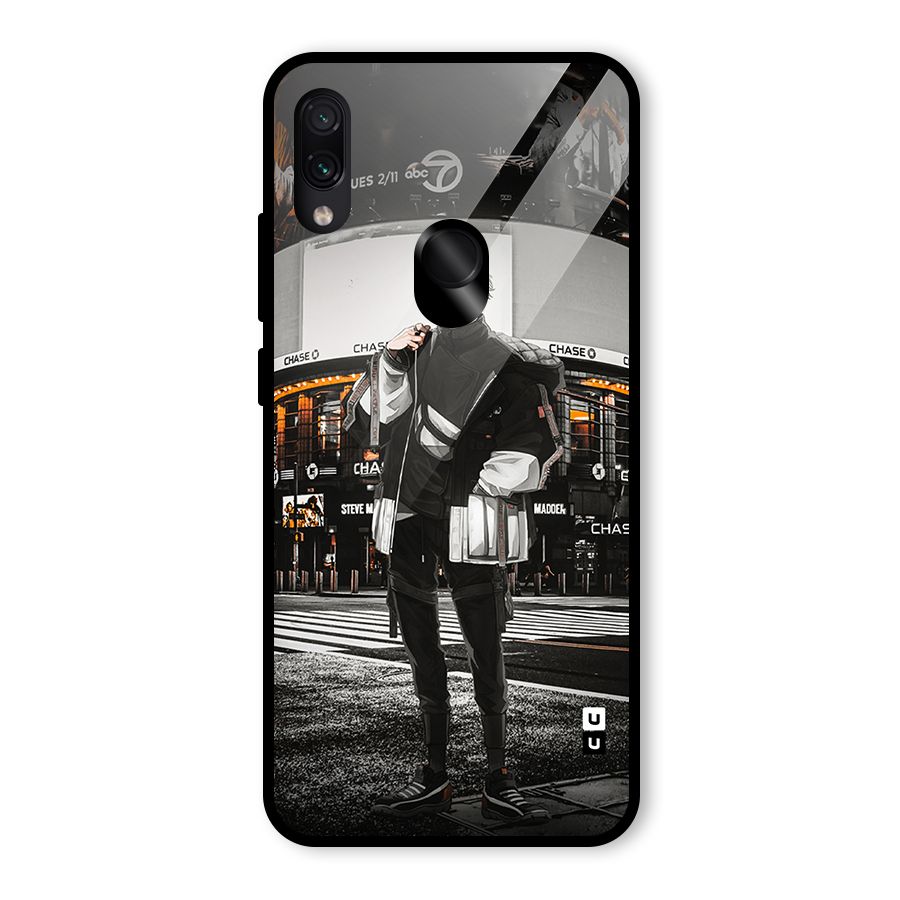 Gojo Shopping Glass Back Case for Redmi Note 7S