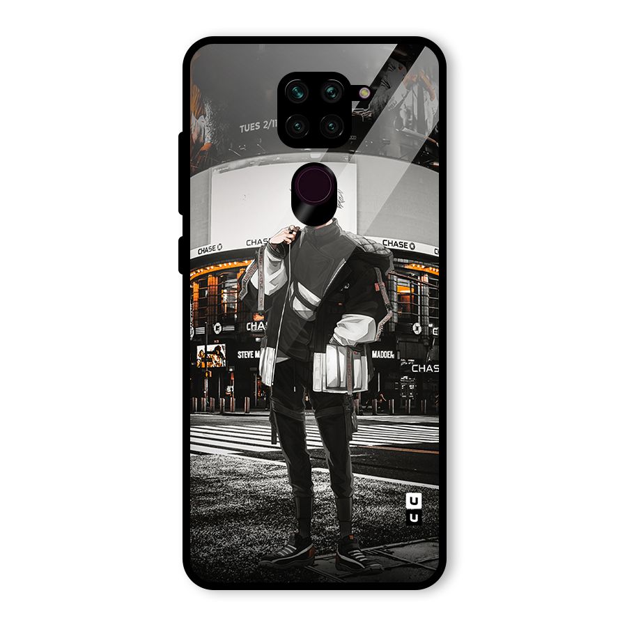 Gojo Shopping Glass Back Case for Redmi Note 9