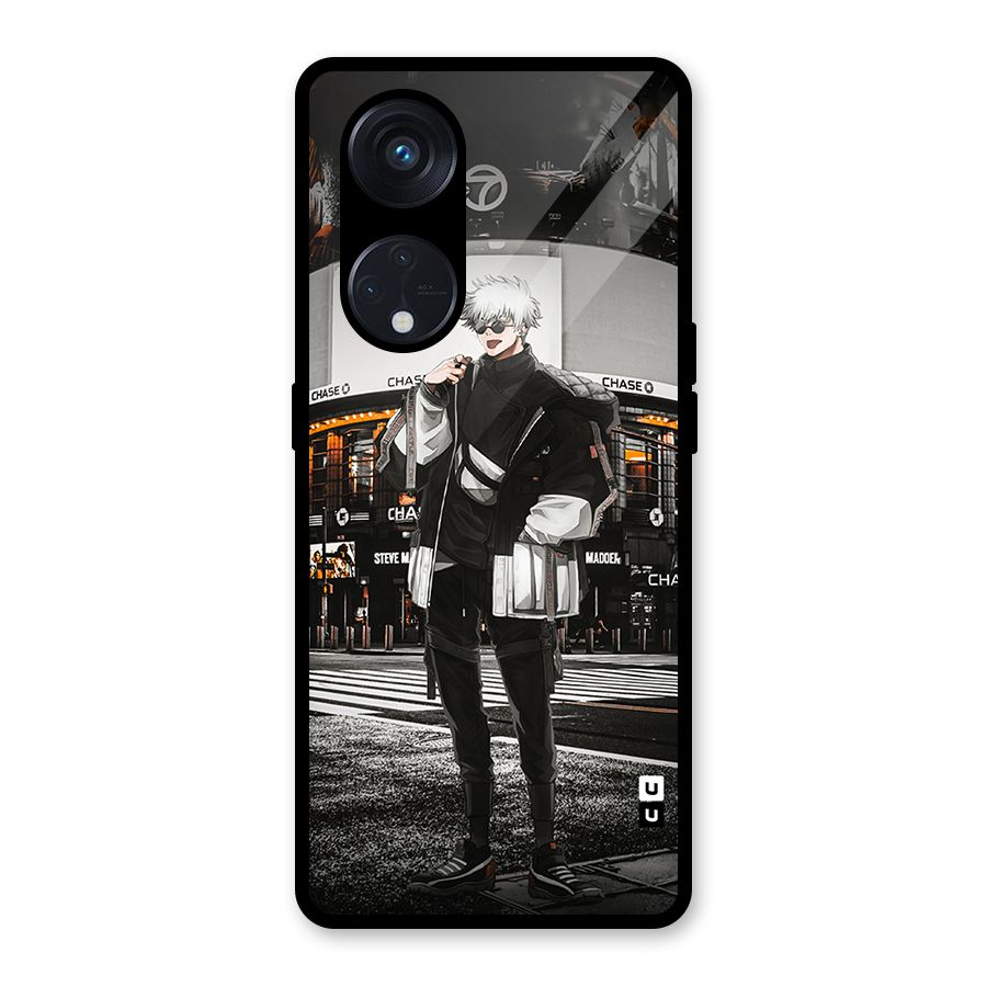 Gojo Shopping Glass Back Case for Reno8 T 5G