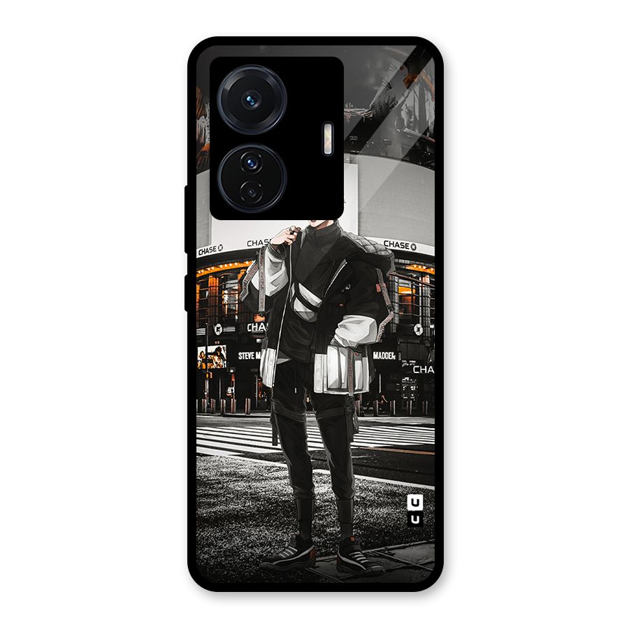 Gojo Shopping Glass Back Case for Vivo T1 Pro