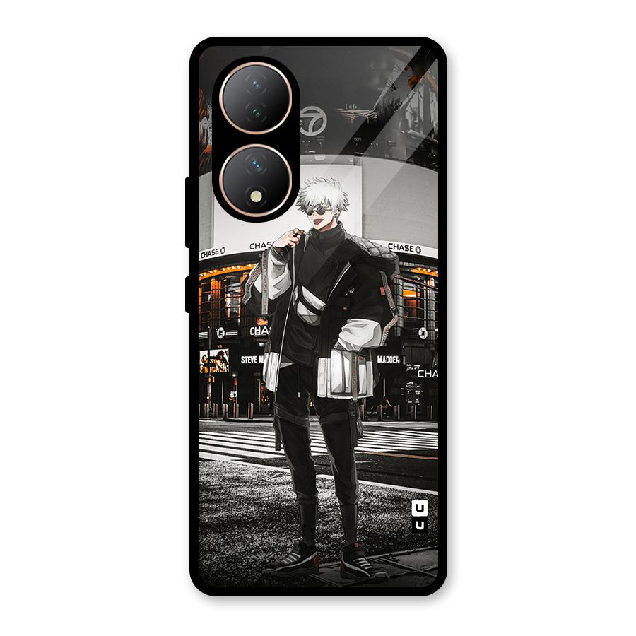 Gojo Shopping Glass Back Case for Vivo T2
