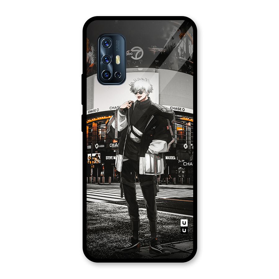 Gojo Shopping Glass Back Case for Vivo V17