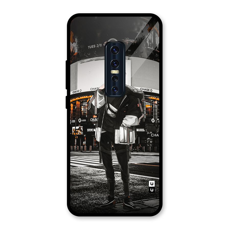 Gojo Shopping Glass Back Case for Vivo V17 Pro