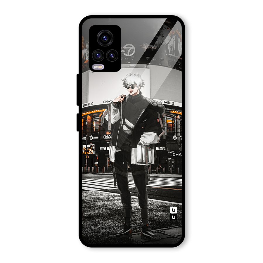 Gojo Shopping Glass Back Case for Vivo V20