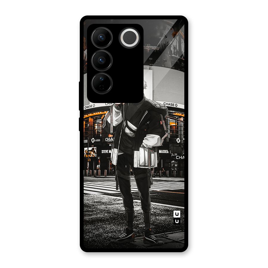 Gojo Shopping Glass Back Case for Vivo V27