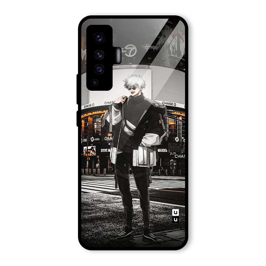 Gojo Shopping Glass Back Case for Vivo X50