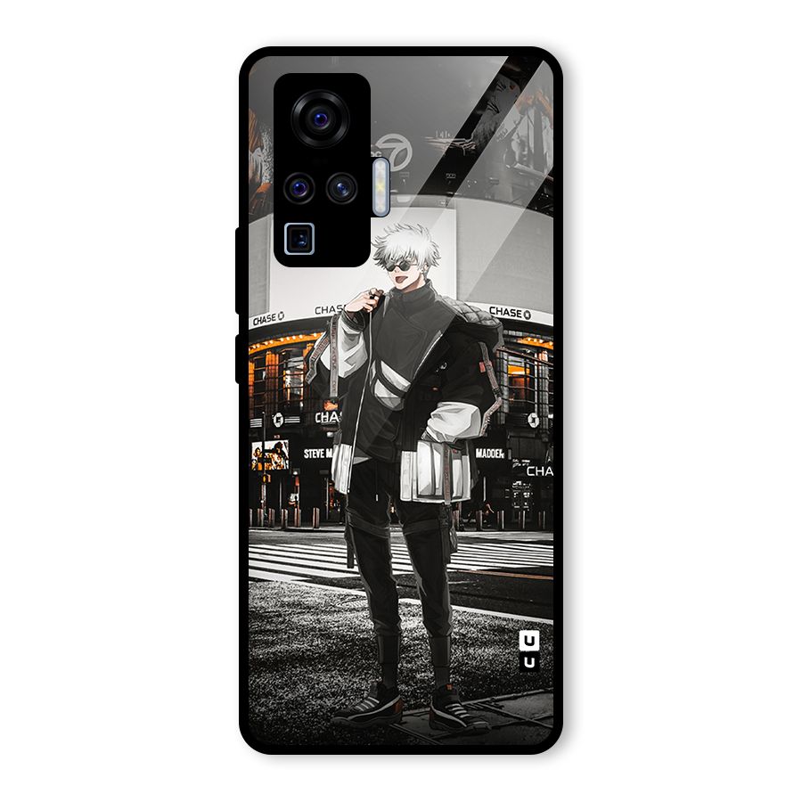 Gojo Shopping Glass Back Case for Vivo X50 Pro