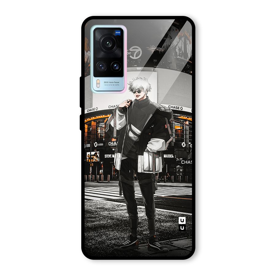 Gojo Shopping Glass Back Case for Vivo X60