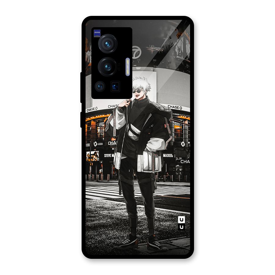 Gojo Shopping Glass Back Case for Vivo X70 Pro