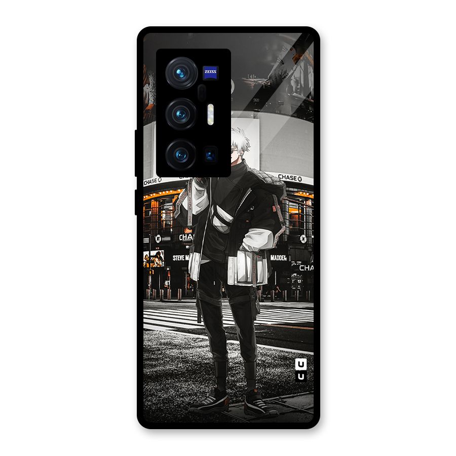 Gojo Shopping Glass Back Case for Vivo X70 Pro Plus
