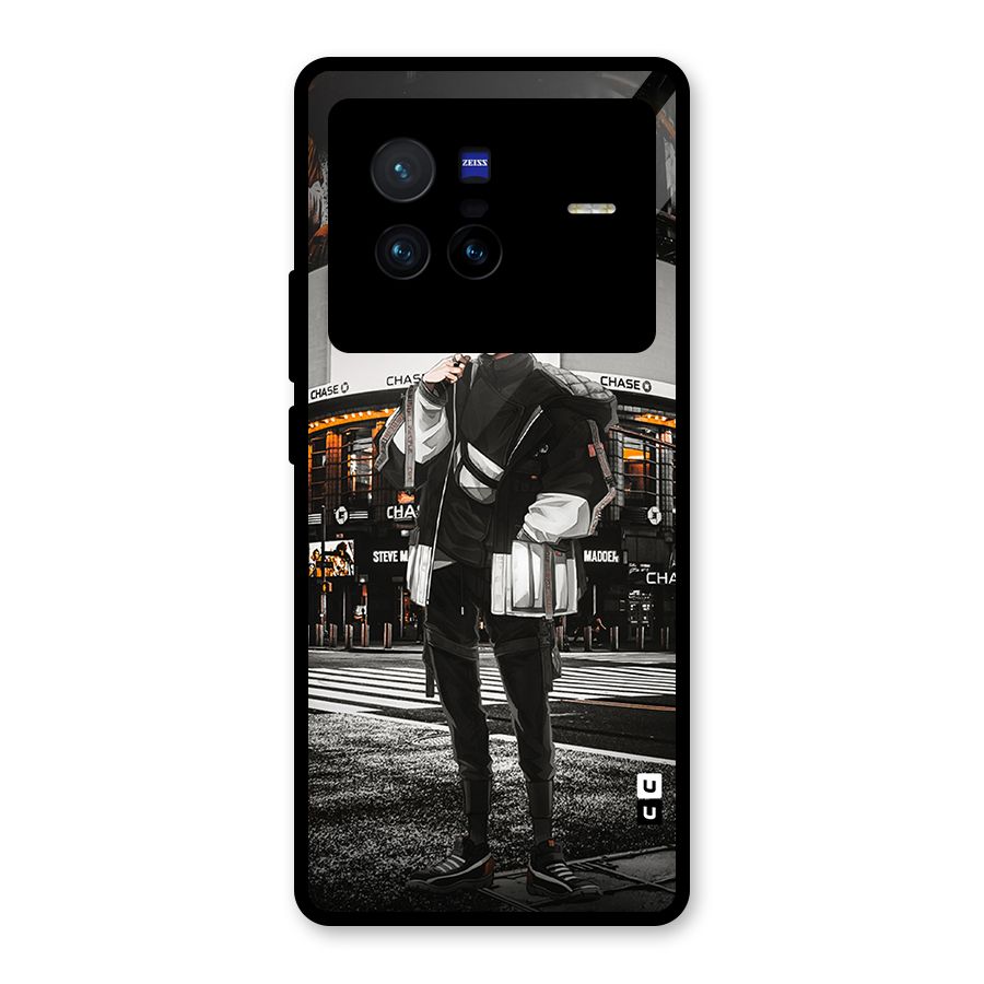 Gojo Shopping Glass Back Case for Vivo X80