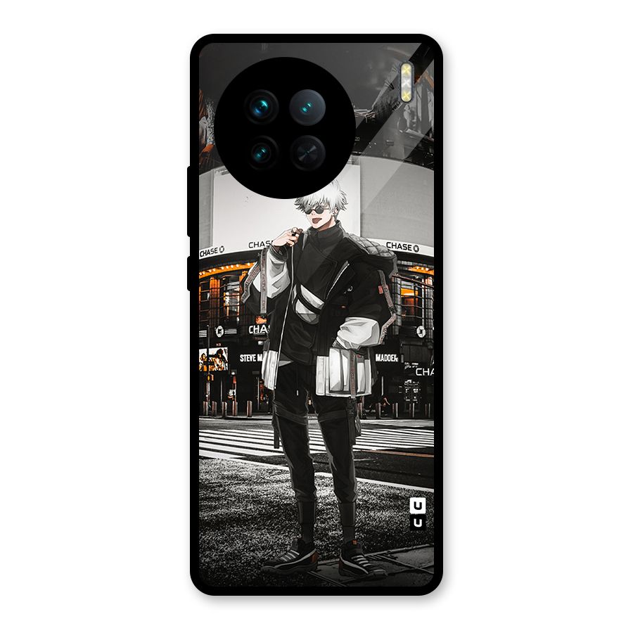 Gojo Shopping Glass Back Case for Vivo X90
