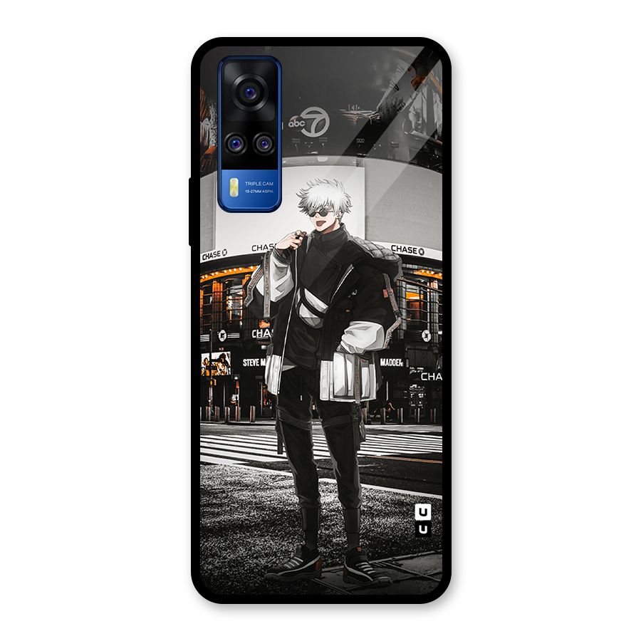 Gojo Shopping Glass Back Case for Vivo Y31