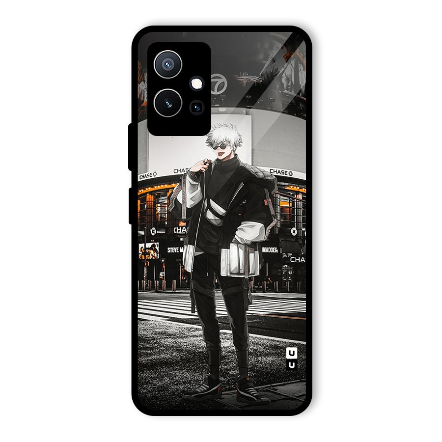 Gojo Shopping Glass Back Case for Vivo Y75 5G