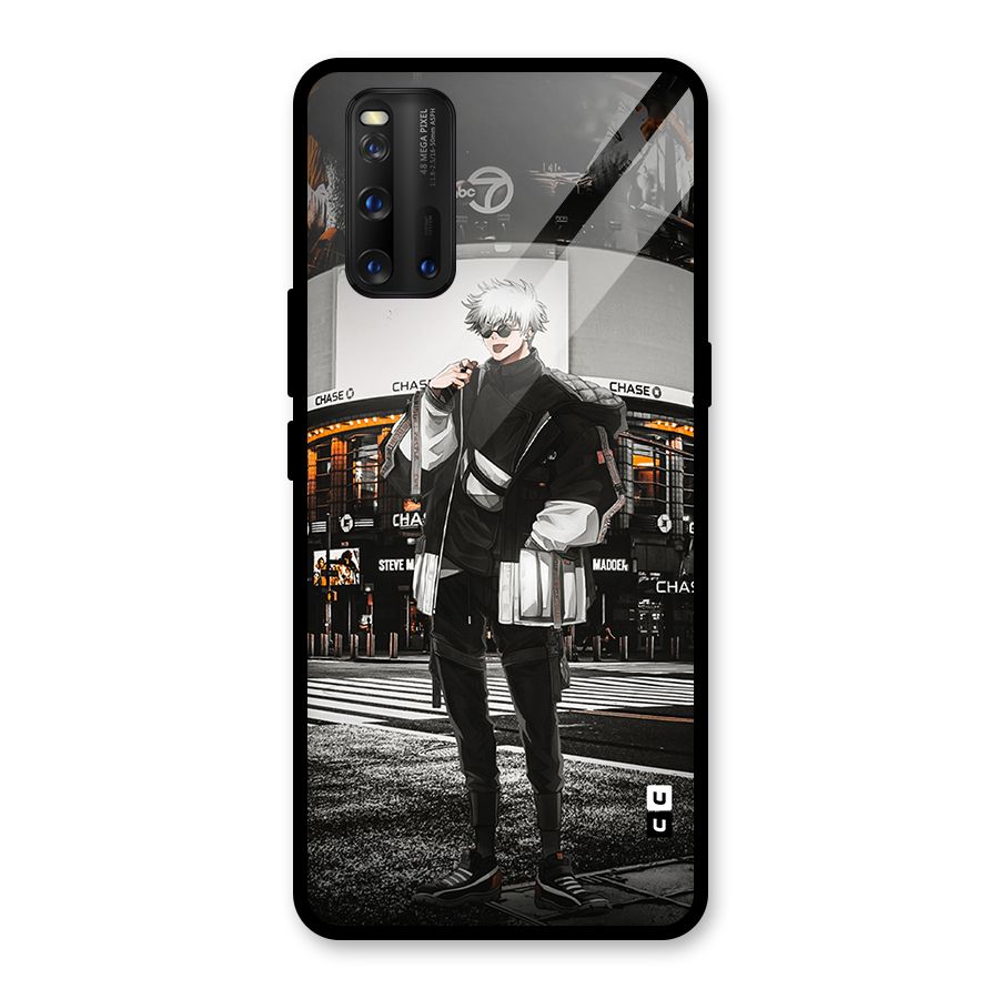 Gojo Shopping Glass Back Case for Vivo iQOO 3