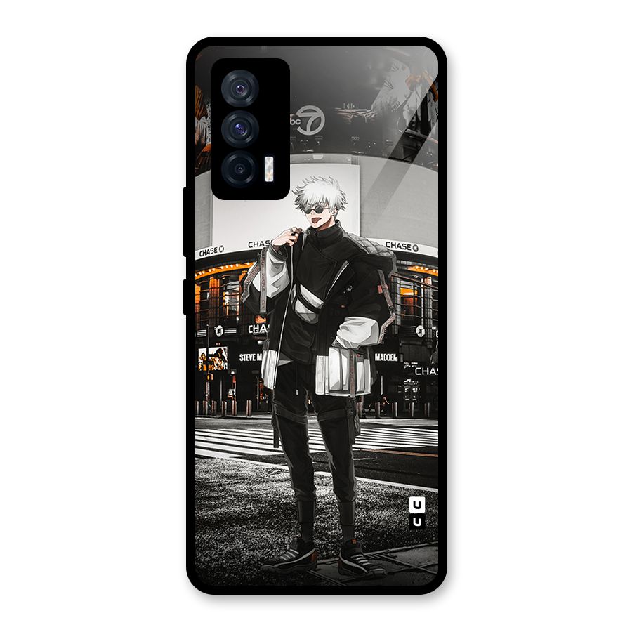 Gojo Shopping Glass Back Case for Vivo iQOO 7 5G