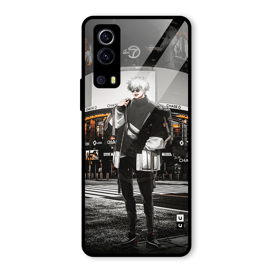 Gojo Shopping Glass Back Case for Vivo iQOO Z3